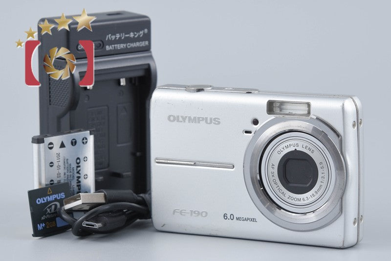 【中古】OLYMPUS オリンパス FE-190 コンパクトデジタルカメラ