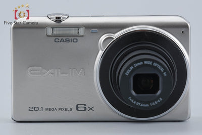 【中古】CASIO カシオ EXILIM EX-ZS35 シルバー コンパクトデジタルカメラ
