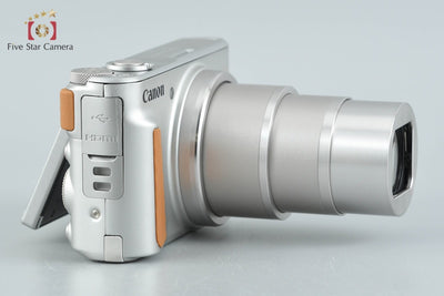 【中古】Canon キヤノン PowerShot SX740 HS シルバー コンパクトデジタルカメラ 元箱付き