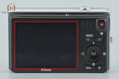 【中古】Nikon ニコン COOLPIX S6300 クリスタルシルバー コンパクトデジタルカメラ