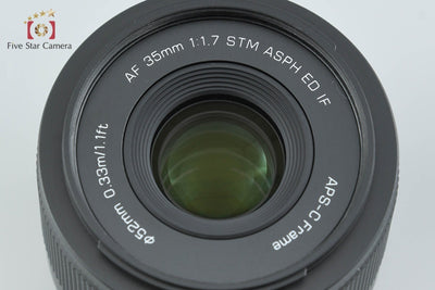 【中古】VILTROX ビルトロックス AF 35mm f/1.7 STM ASPH ED IF 富士フイルム Xマウント用 元箱付き