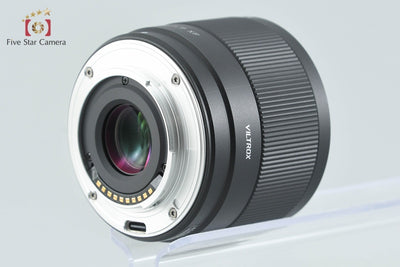 【中古】VILTROX ビルトロックス AF 35mm f/1.7 STM ASPH ED IF 富士フイルム Xマウント用 元箱付き