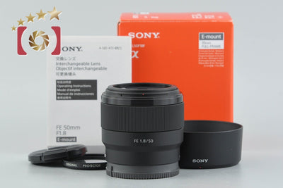 【中古】SONY ソニー FE 50mm f/1.8 SEL50F18F 元箱付き