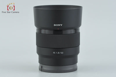 【中古】SONY ソニー FE 50mm f/1.8 SEL50F18F 元箱付き