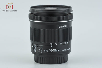 【中古】Canon キヤノン EF-S 10-18mm f/4.5-5.6 IS STM