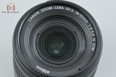 【中古】Canon キヤノン EF-S 18-55mm f/4-5.6 IS STM
