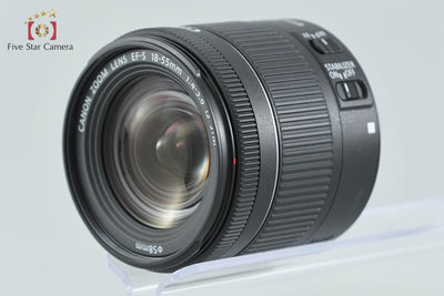 【中古】Canon キヤノン EF-S 18-55mm f/4-5.6 IS STM