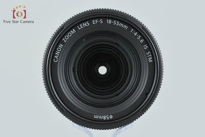 【中古】Canon キヤノン EF-S 18-55mm f/4-5.6 IS STM