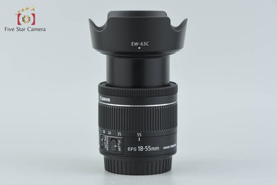 【中古】Canon キヤノン EF-S 18-55mm f/4-5.6 IS STM