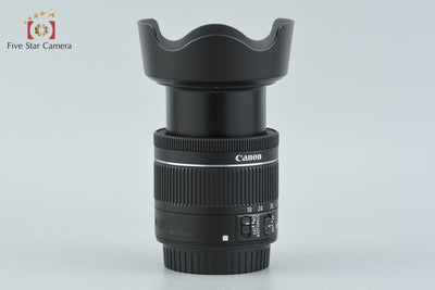 【中古】Canon キヤノン EF-S 18-55mm f/4-5.6 IS STM