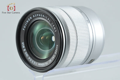 【中古】FUJIFILM 富士フイルム XC 16-50mm f/3.5-5.6 OIS II ASPHERICAL シルバー