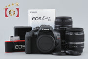 【中古】Canon キヤノン EOS Kiss X4 ダブルズームキット シャッター回数僅少
