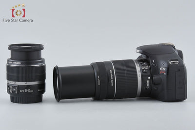 【中古】Canon キヤノン EOS Kiss X4 ダブルズームキット シャッター回数僅少