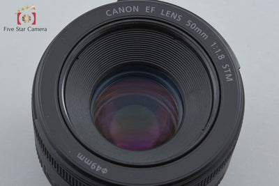【中古】Canon キヤノン EF 50mm f/1.8 STM