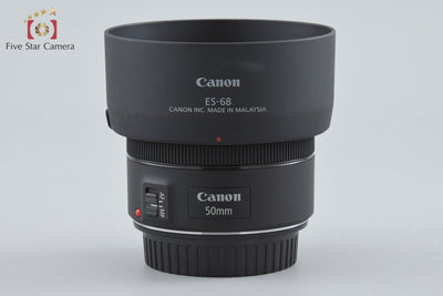 【中古】Canon キヤノン EF 50mm f/1.8 STM