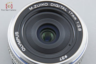 【中古】OLYMPUS オリンパス M.ZUIKO DIGITAL 17mm f/2.8 シルバー