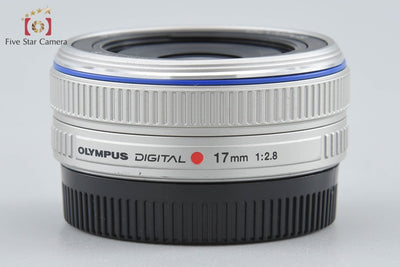 【中古】OLYMPUS オリンパス M.ZUIKO DIGITAL 17mm f/2.8 シルバー
