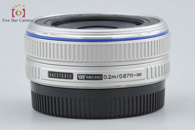 【中古】OLYMPUS オリンパス M.ZUIKO DIGITAL 17mm f/2.8 シルバー