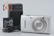【中古】Canon キヤノン IXY 180 シルバー コンパクトデジタルカメラ