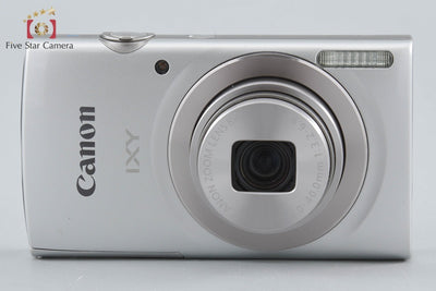 【中古】Canon キヤノン IXY 180 シルバー コンパクトデジタルカメラ