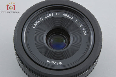 【中古】Canon キヤノン EF 40mm f/2.8 STM