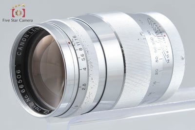 【中古】Canon キヤノン 85mm f/1.9 L39 ライカスクリューマウント
