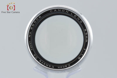 【中古】Canon キヤノン 85mm f/1.9 L39 ライカスクリューマウント