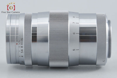 【中古】Canon キヤノン 85mm f/1.9 L39 ライカスクリューマウント