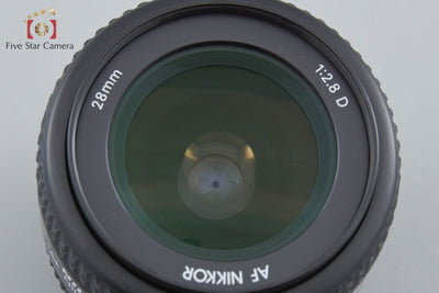 【中古】Nikon ニコン AF NIKKOR 28mm f/2.8 D