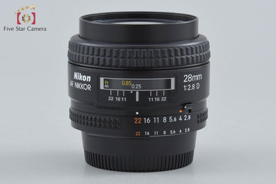 【中古】Nikon ニコン AF NIKKOR 28mm f/2.8 D
