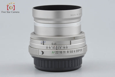 【中古】PENTAX ペンタックス SMC FA 43mm f/1.9 Limited シルバー