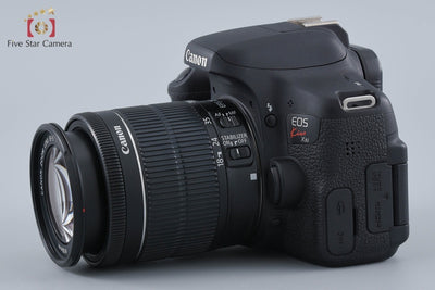【中古】Canon キヤノン EOS Kiss X8i EF-S 18-55 IS STM レンズキット