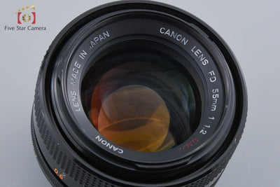 【中古】Canon キヤノン FD 55mm f/1.2 S.S.C.