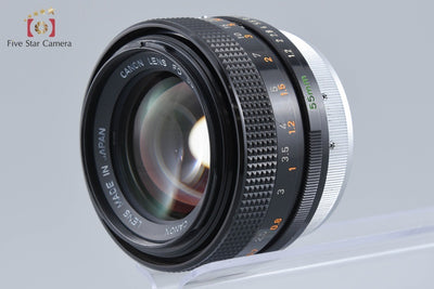 【中古】Canon キヤノン FD 55mm f/1.2 S.S.C.