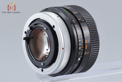 【中古】Canon キヤノン FD 55mm f/1.2 S.S.C.