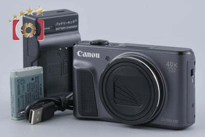 【中古】Canon キヤノン PowerShot SX720 HS ブラック コンパクトデジタルカメラ