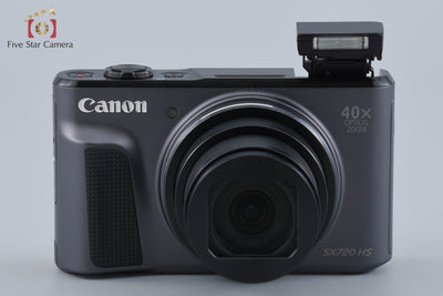 【中古】Canon キヤノン PowerShot SX720 HS ブラック コンパクトデジタルカメラ