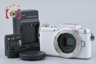 【中古】Panasonic パナソニック LUMIX DMC-GF7 ホワイト ミラーレス一眼カメラ 海外版