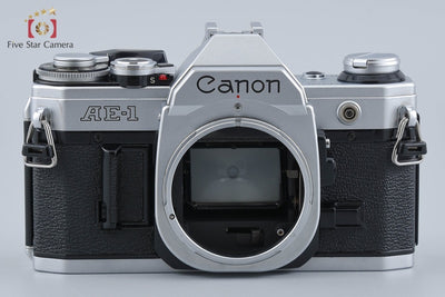 【中古】Canon キヤノン AE-1 シルバー フィルム一眼レフカメラ