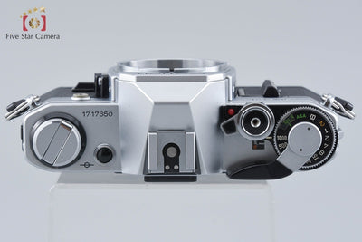 【中古】Canon キヤノン AE-1 シルバー フィルム一眼レフカメラ