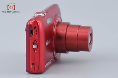 【中古】Nikon ニコン COOLPIX S3500 ラズベリーレッド コンパクトデジタルカメラ