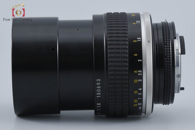【中古】Nikon ニコン Ai-S NIKKOR 105mm f/1.8