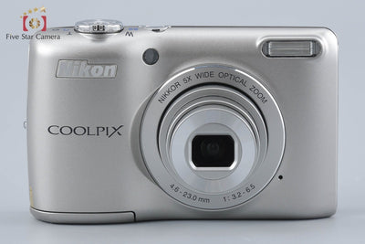 【中古】Nikon ニコン COOLPIX L26 シルバー コンパクトデジタルカメラ