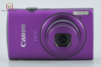 【中古】Canon キヤノン IXY 600F パープル コンパクトデジタルカメラ