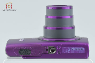 【中古】Canon キヤノン IXY 600F パープル コンパクトデジタルカメラ