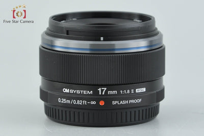 【中古】OM SYSTEM (OLYMPUS) オーエム システム M.ZUIKO DIGITAL 17mm f/1.8 II