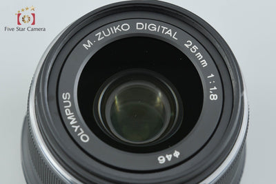 【中古】OLYMPUS オリンパス M.ZUIKO DIGITAL 25mm f/1.8 ブラック