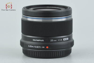 【中古】OLYMPUS オリンパス M.ZUIKO DIGITAL 25mm f/1.8 ブラック