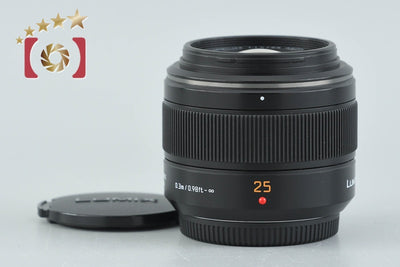 【中古】Panasonic パナソニック LUMIX LEICA DG SUMMILUX 25mm f/1.4 ASPH. H-X025