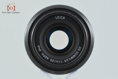 【中古】Panasonic パナソニック LUMIX LEICA DG SUMMILUX 25mm f/1.4 ASPH. H-X025